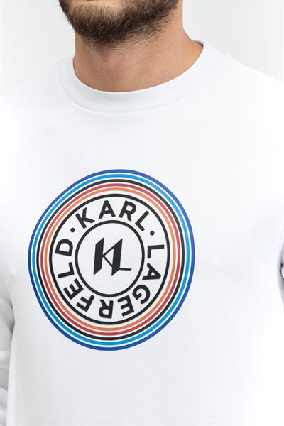 Karl Lagerfeld Erkek Bisiklet Yaka Sweatshirt