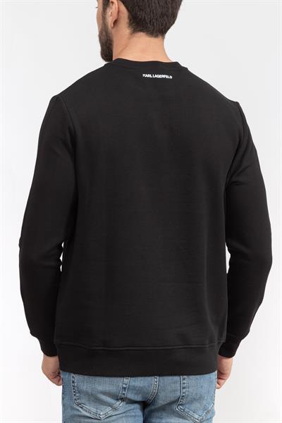 Karl Lagerfeld Erkek Bisiklet Yaka Sweatshirt