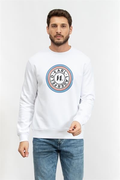 Karl Lagerfeld Erkek Bisiklet Yaka Sweatshirt