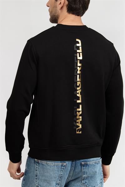 Karl Lagerfeld Erkek Bisiklet Yaka Sweatshirt