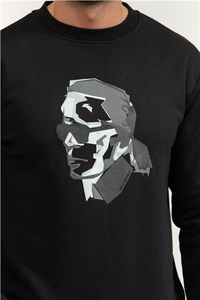 Karl Lagerfeld Erkek Bisiklet Yaka Sweatshirt