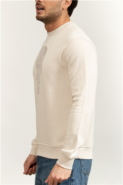 Karl Lagerfeld Erkek Bisiklet Yaka Sweatshirt