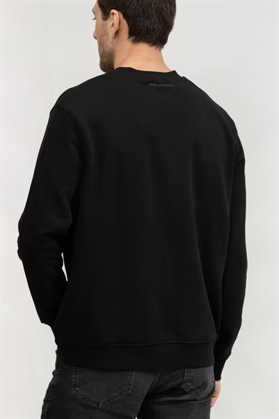 Karl Lagerfeld Erkek Bisiklet Yaka Sweatshirt