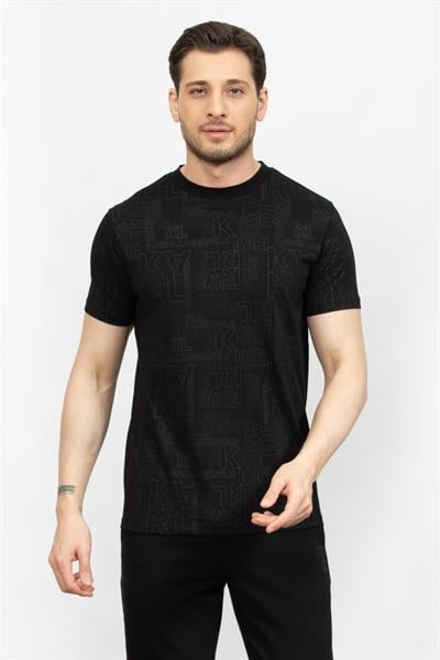 Karl Lagerfeld Erkek Bisiklet Yaka T-Shirt