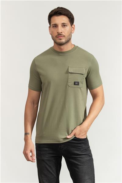 Karl Lagerfeld Erkek Bisiklet Yaka T-Shirt