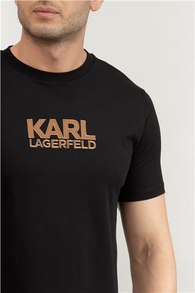 Karl Lagerfeld Erkek Bisiklet Yaka T-Shirt