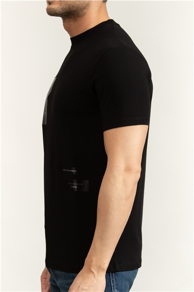 Karl Lagerfeld Erkek Bisiklet Yaka T-Shirt