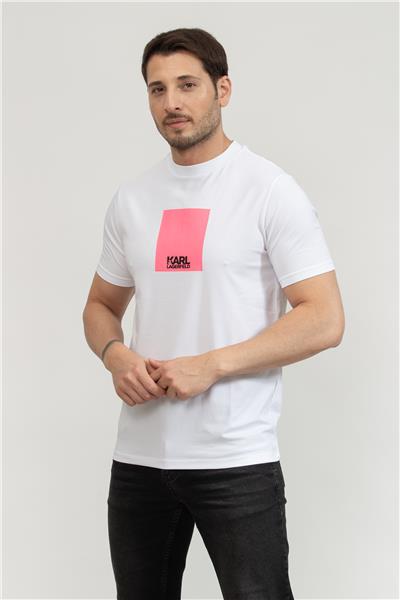 Karl Lagerfeld Erkek Bisiklet Yaka T-Shirt