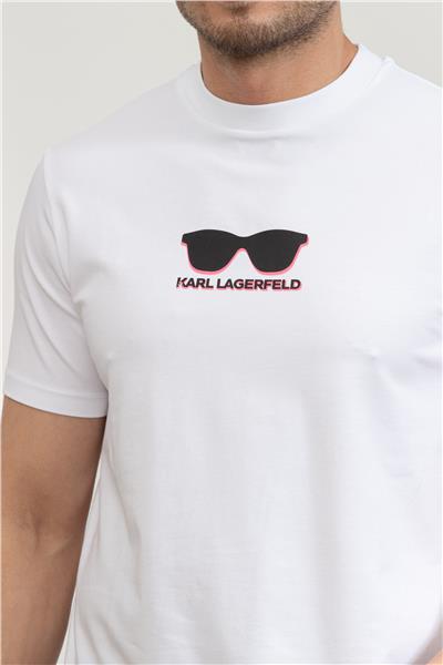 Karl Lagerfeld Erkek Bisiklet Yaka T-Shirt