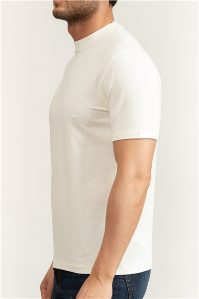 Karl Lagerfeld Erkek Bisiklet Yaka T-Shirt Kırmızı