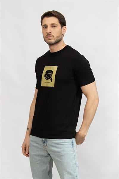 Karl Lagerfeld Erkek Bisiklet Yaka T-Shirt