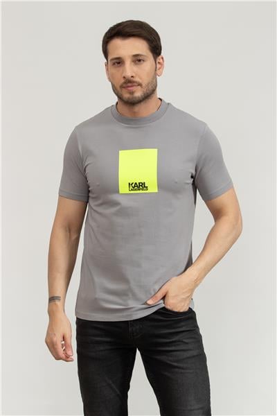 Karl Lagerfeld Erkek Bisiklet Yaka T-Shirt