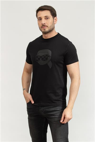 Karl Lagerfeld Erkek Bisiklet Yaka T-Shirt