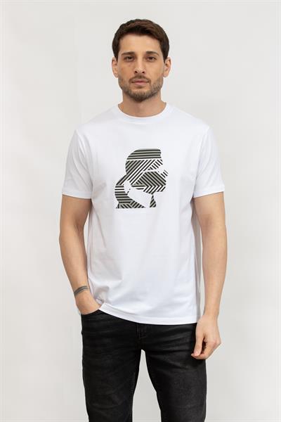 Karl Lagerfeld Erkek Bisiklet Yaka T-Shirt