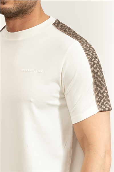 Karl Lagerfeld Erkek Bisiklet Yaka T-Shirt
