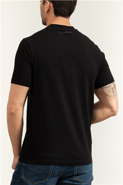 Karl Lagerfeld Erkek Bisiklet Yaka T-Shirt
