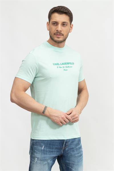 Karl Lagerfeld Erkek Bisiklet Yaka T-Shirt