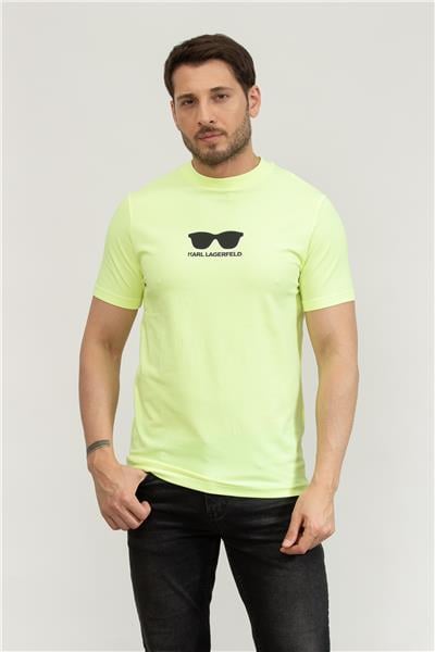 Karl Lagerfeld Erkek Bisiklet Yaka T-Shirt