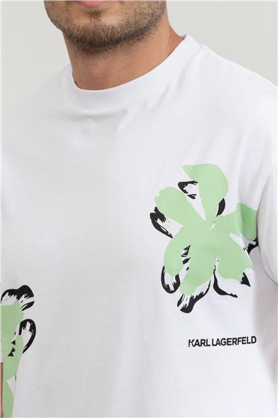 Karl Lagerfeld Erkek Bisiklet Yaka T-Shirt