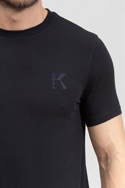 Karl Lagerfeld Erkek Bisiklet Yaka T-Shirt