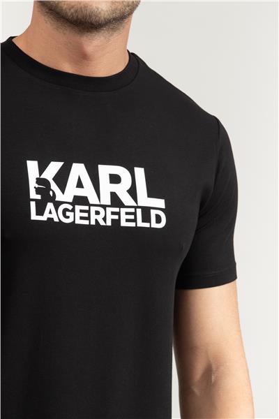 Karl Lagerfeld Erkek Bisiklet Yaka T-Shirt