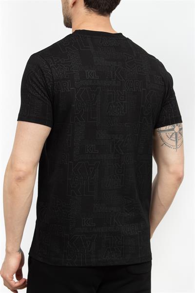 Karl Lagerfeld Erkek Bisiklet Yaka T-Shirt