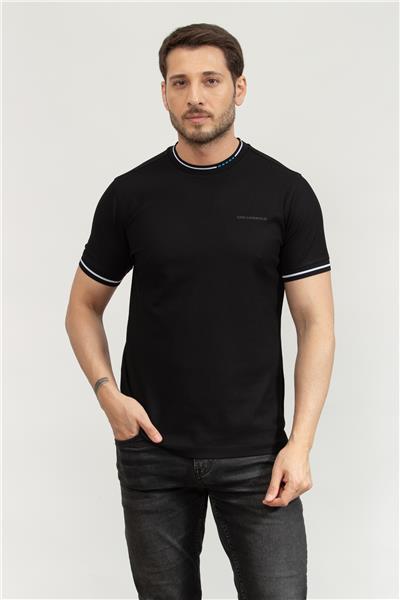 Karl Lagerfeld Erkek Bisiklet Yaka T-Shirt