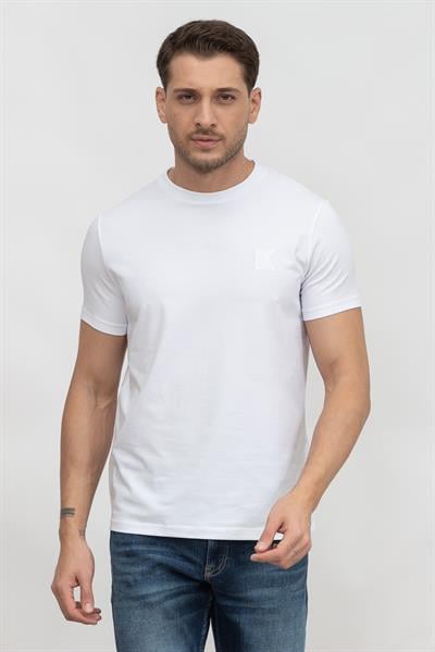 Karl Lagerfeld Erkek Bisiklet Yaka T-Shirt