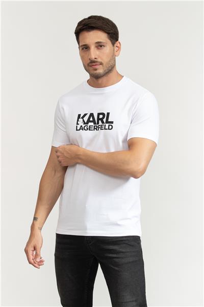 Karl Lagerfeld Erkek Bisiklet Yaka T-Shirt