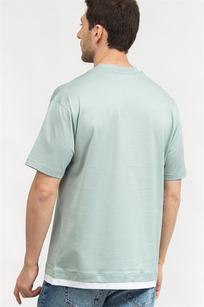 Karl Lagerfeld Erkek Bisiklet Yaka T-Shirt