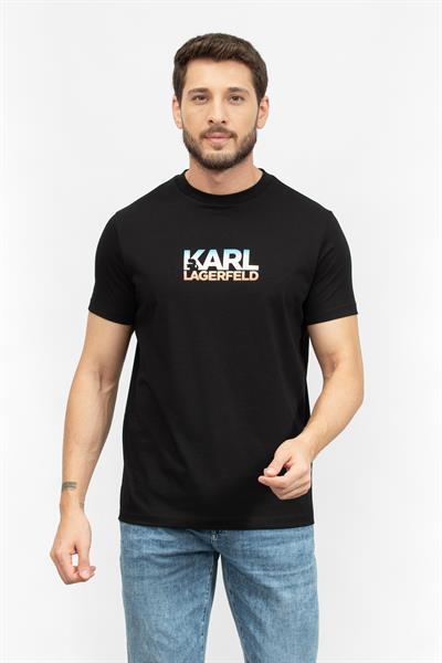 Karl Lagerfeld Erkek Bisiklet Yaka T-Shirt