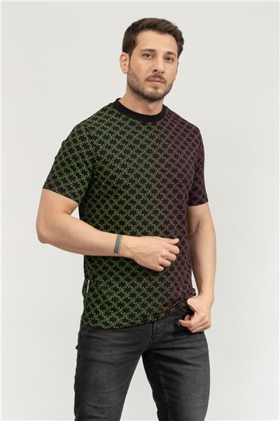 Karl Lagerfeld Erkek Bisiklet Yaka T-Shirt