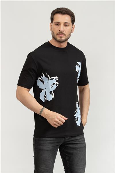 Karl Lagerfeld Erkek Bisiklet Yaka T-Shirt