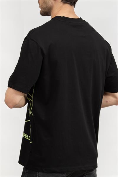 Karl Lagerfeld Erkek Bisiklet Yaka T-Shirt