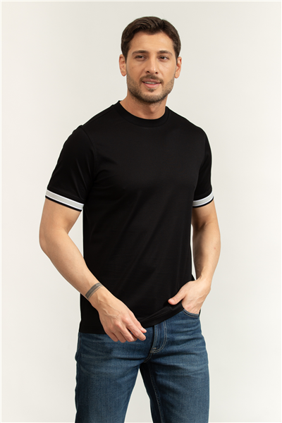 Karl Lagerfeld Erkek Bisiklet Yaka T-Shirt