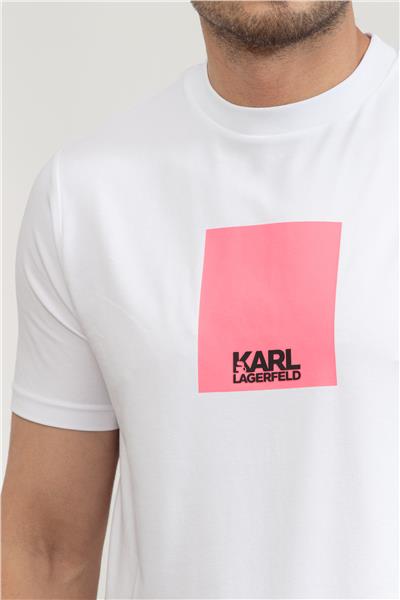 Karl Lagerfeld Erkek Bisiklet Yaka T-Shirt
