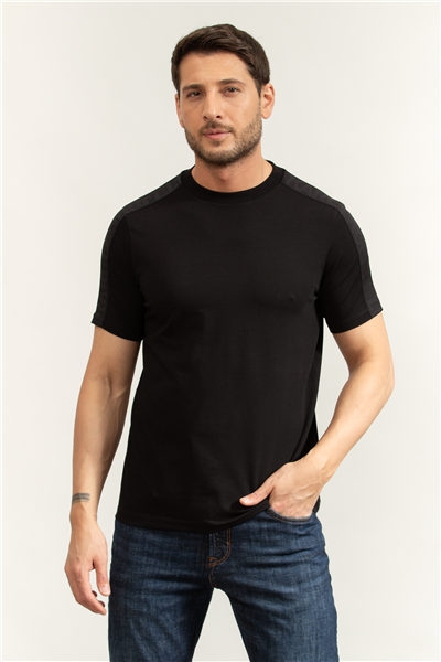 Karl Lagerfeld Erkek Bisiklet Yaka T-Shirt