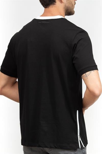Karl Lagerfeld Erkek Bisiklet Yaka T-Shirt