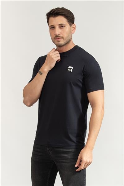 Karl Lagerfeld Erkek Bisiklet Yaka T-Shirt