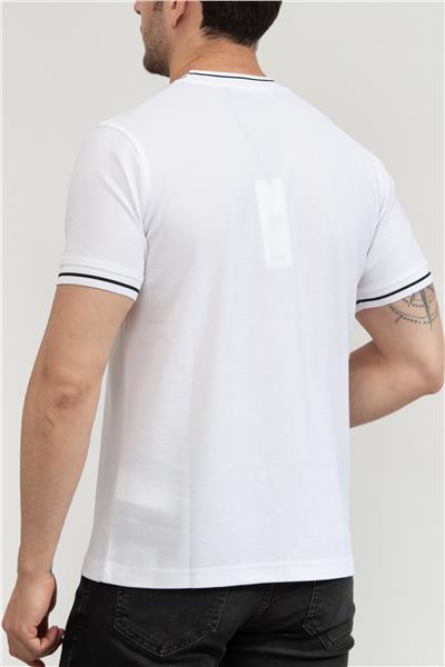 Karl Lagerfeld Erkek Bisiklet Yaka T-Shirt