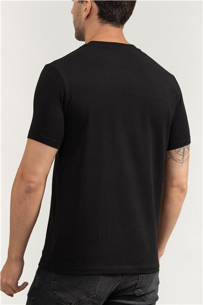 Karl Lagerfeld Erkek Bisiklet Yaka T-Shirt Altın