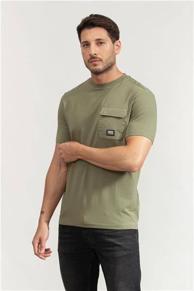 Karl Lagerfeld Erkek Bisiklet Yaka T-Shirt