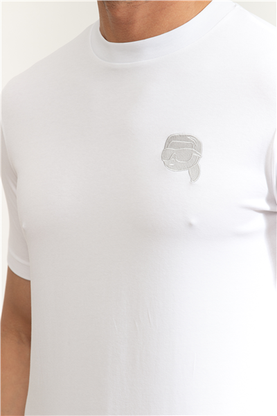 Karl Lagerfeld Erkek Bisiklet Yaka T-Shirt
