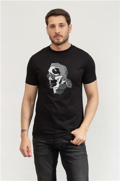 Karl Lagerfeld Erkek Bisiklet Yaka T-Shirt