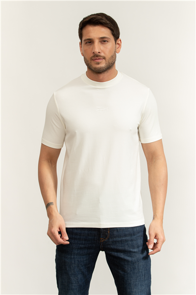 Karl Lagerfeld Erkek Bisiklet Yaka T-Shirt Kırmızı