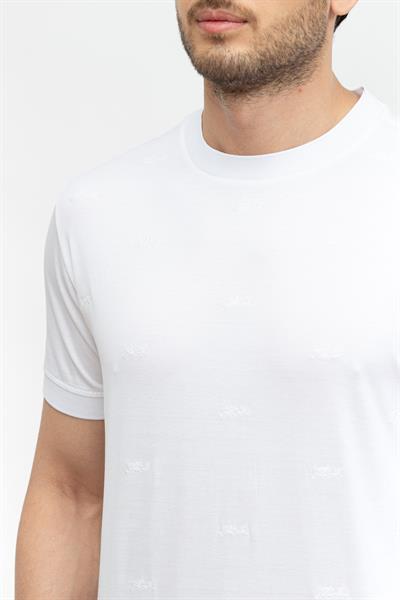 Karl Lagerfeld Erkek Bisiklet Yaka T-Shirt