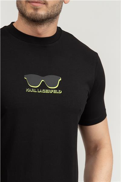 Karl Lagerfeld Erkek Bisiklet Yaka T-Shirt