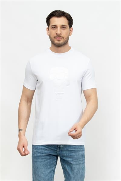 Karl Lagerfeld Erkek Bisiklet Yaka T-Shirt