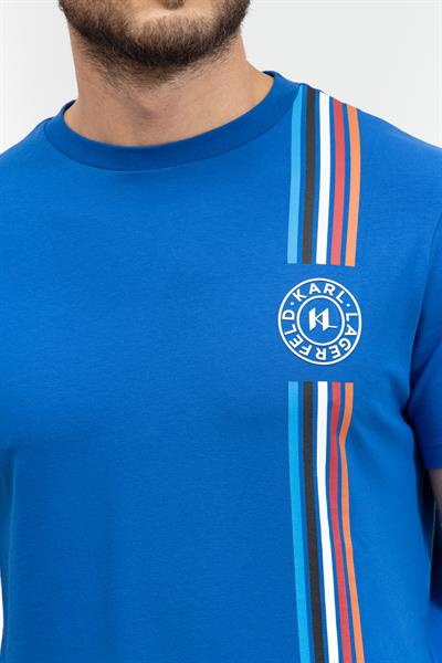 Karl Lagerfeld Erkek Bisiklet Yaka T-Shirt