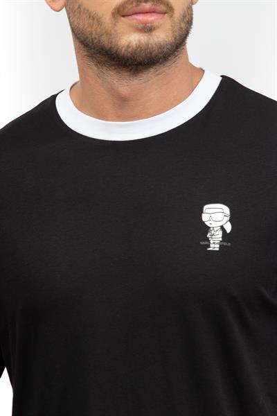 Karl Lagerfeld Erkek Bisiklet Yaka T-Shirt